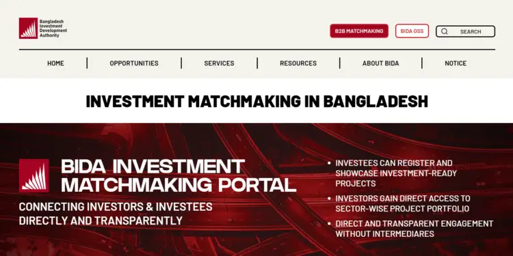 দেশে প্রথমবারের মতো চালু হলো ‘ইনভেস্টমেন্ট ম্যাচমেকিং পোর্টাল’, বিদেশি বিনিয়োগে খুলবে নতুন দুয়ার